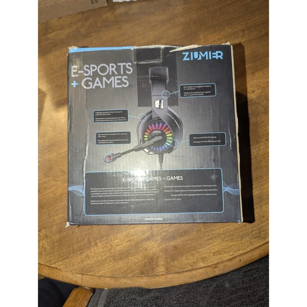 Ziumier Z20 RGB Gaming Headset‎